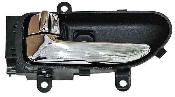 Manija Interior Nissan Rogue/ Xtrail 2008-2014 Negra/ Cromo Delantera/ Trasera Plastico Izquierda
