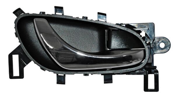 Manija Interior Nissan Sentra 2013-2019 Negra/ Cromada Delantera Derecha