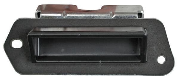 Manija Tapa Trasera Honda Pilot 2003-2008 Metal Negra