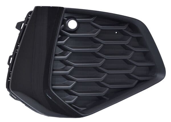 Rejilla Audi A3 2022 2023 2024 2025 S-Line Sin Faro Niebla Con Hoyo Para Sensor Filo Negro Der