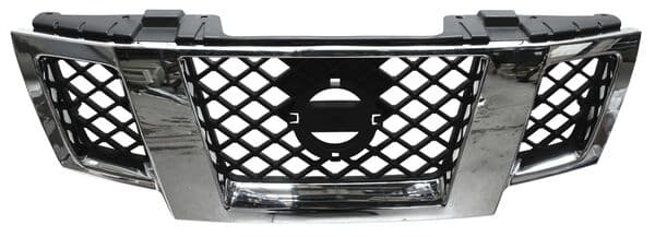 Parrilla Nissan Frontier Crew Cab Se 2009-2019 Cromada