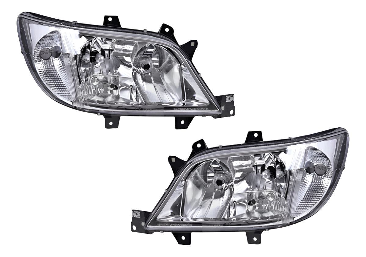 Par Faros Mercedez Benz Sprinter 2004 2005 2006 Con Motor Depo