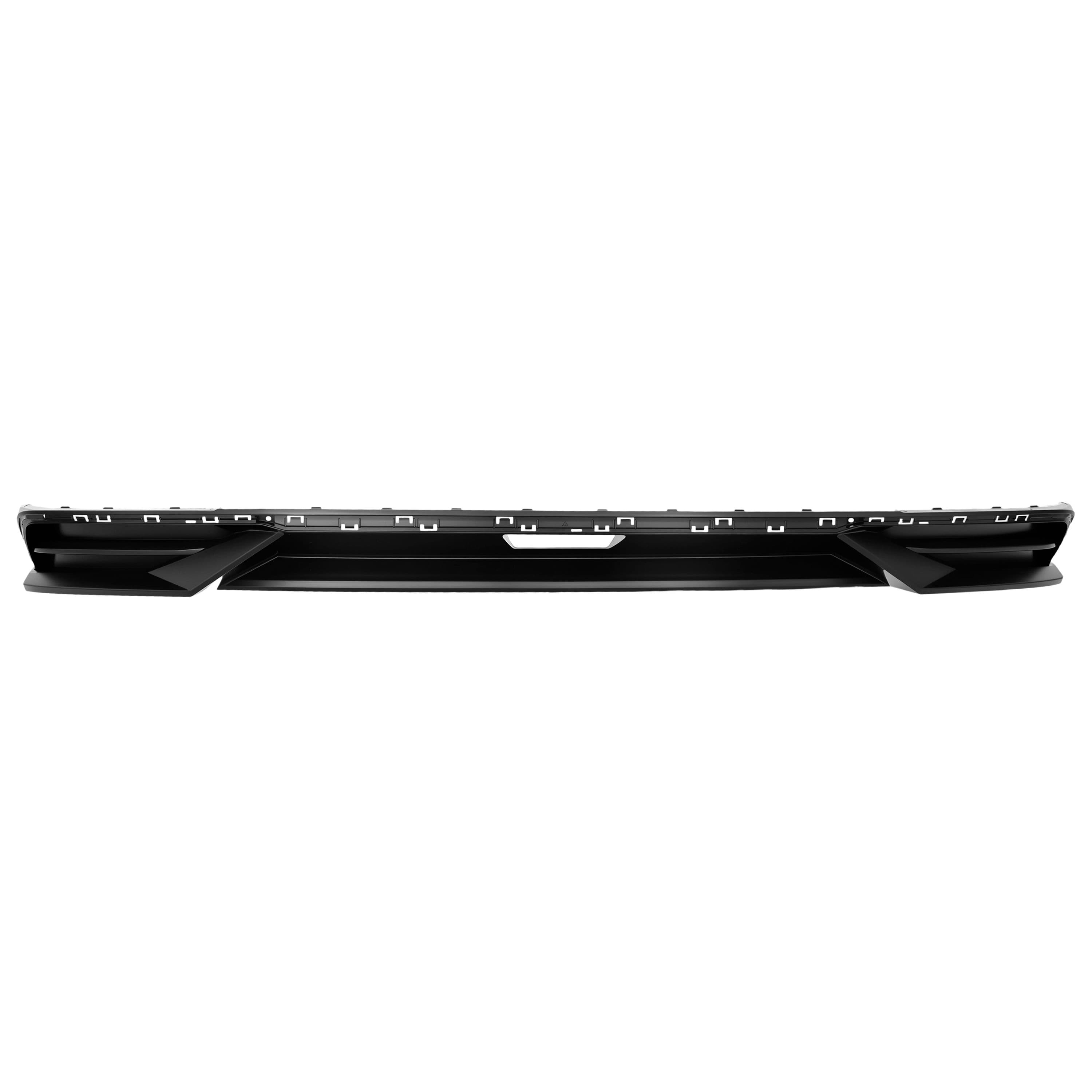Fascia Trasera Inferior Hyundai Elantra 20222023 Negra Brillante