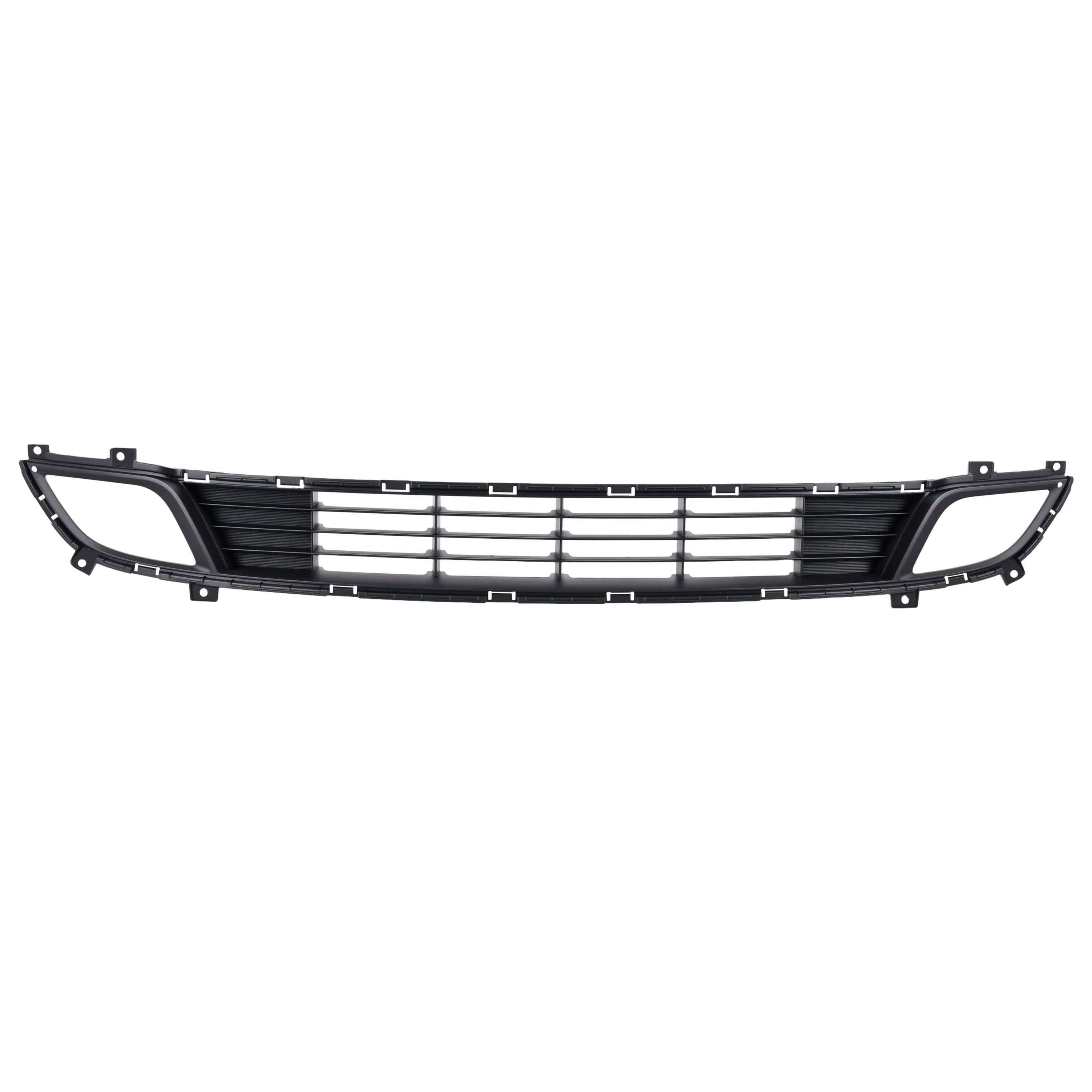 Parrilla Fascia Delantera Kia Forte Lx L4 4 Cilindros 2.0L 4 Puertas 2017-2018 Negra Mate
