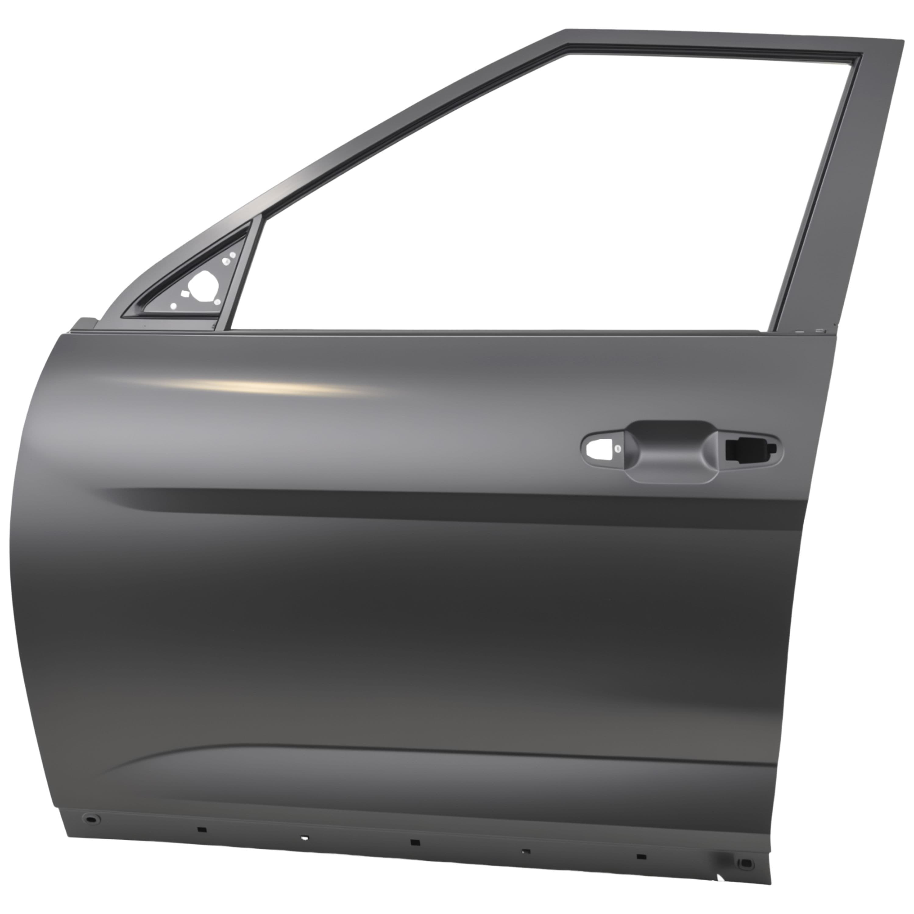 Puerta Delantera Izquierda Hyundai Creta 2021-2025 Lámina Con Hoyo Para Moldura