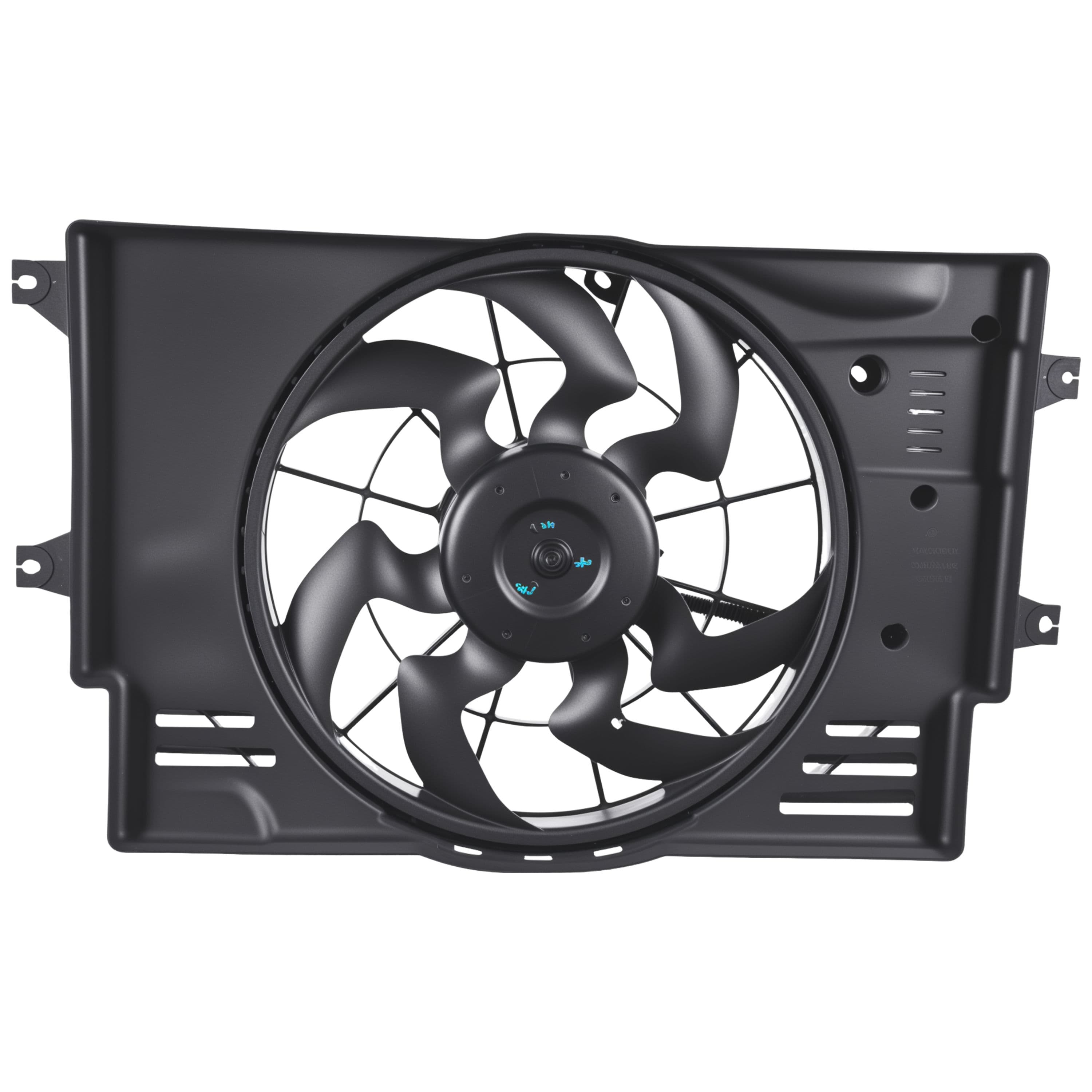 Motoventilador Hyundai Elantra 2017-2020 L4 1.4, 1.6L Para Radiador Con Modulo De Control Sencillo Completo 3 Pines Cn