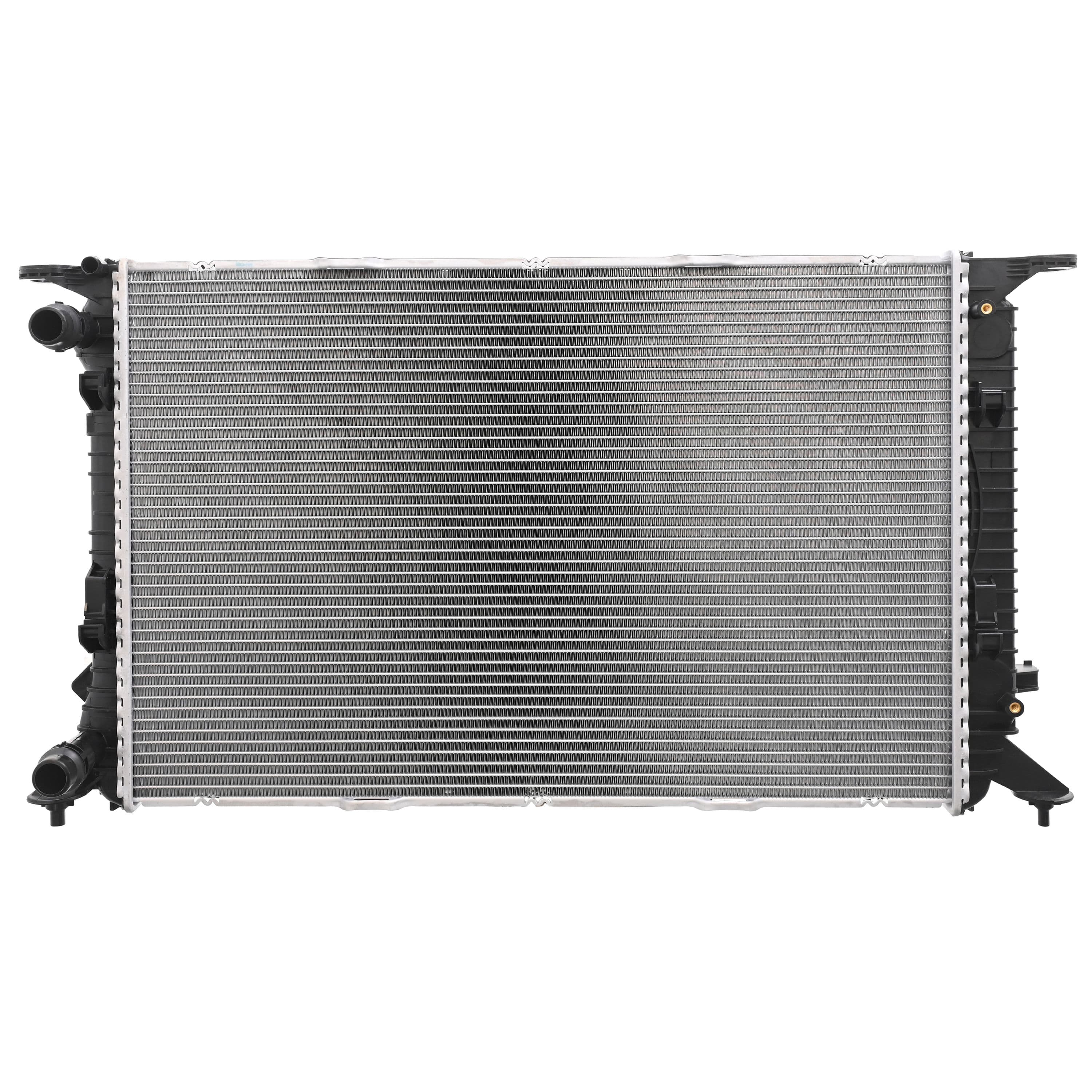 Radiador Manual con Aire Acondicionado 28 1/3 x 18 3/7 x 26mm Audi A6 L4 1.8L/ 2.0L 20122018 Aluminio Soldado Polar