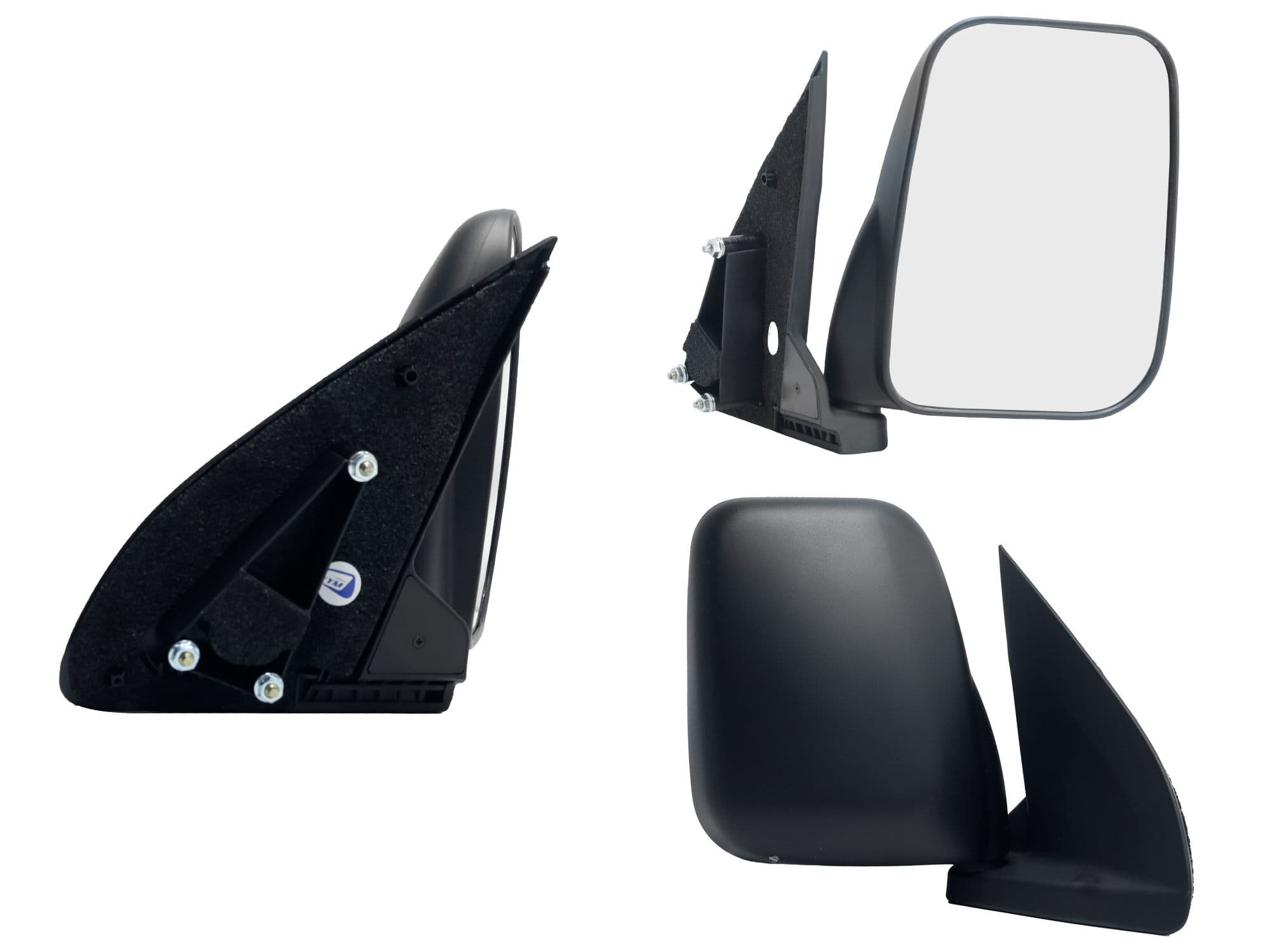 Espejo Derecho Nissan Nv-350 2013-2025 Manual Negro Poroso
