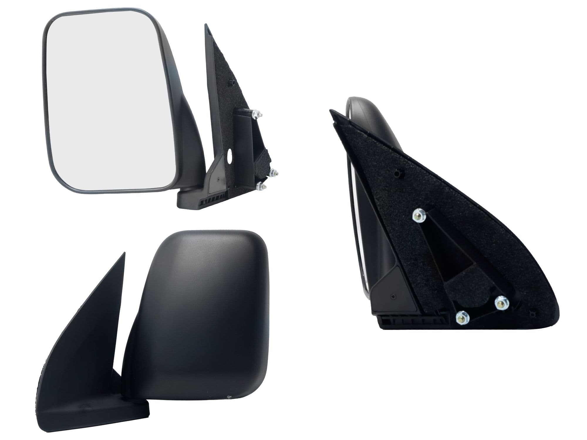 Espejo Izquierdo Nissan Nv-350 2013-2025 Manual Negro Poroso