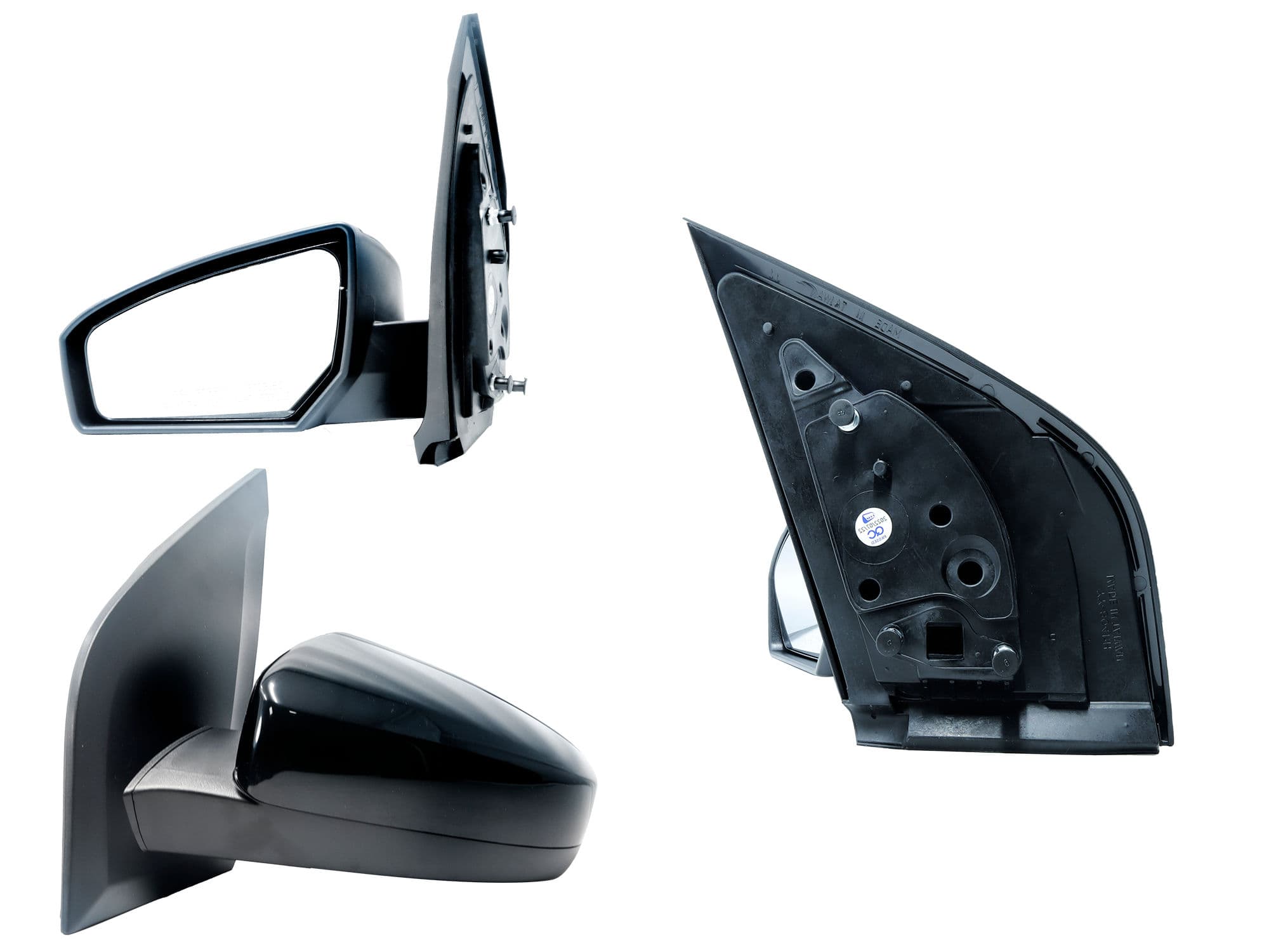 Espejo Izquierdo Nissan Sentra B-16 2007-2012 Manual Sin Control Para Pintar