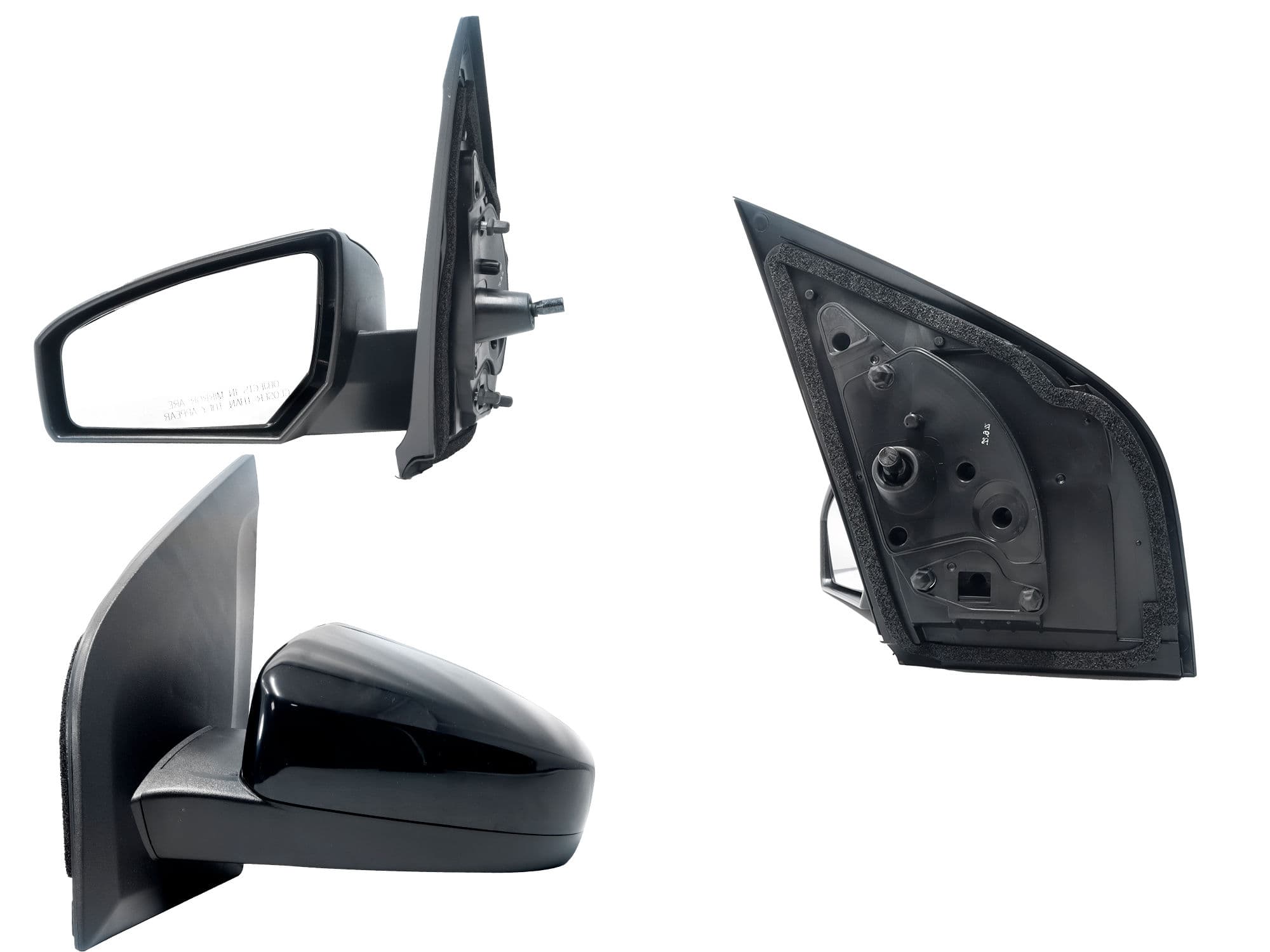 Espejo Izquierdo Nissan Sentra B-16 2007-2012 Manual Con Control Para Pintar