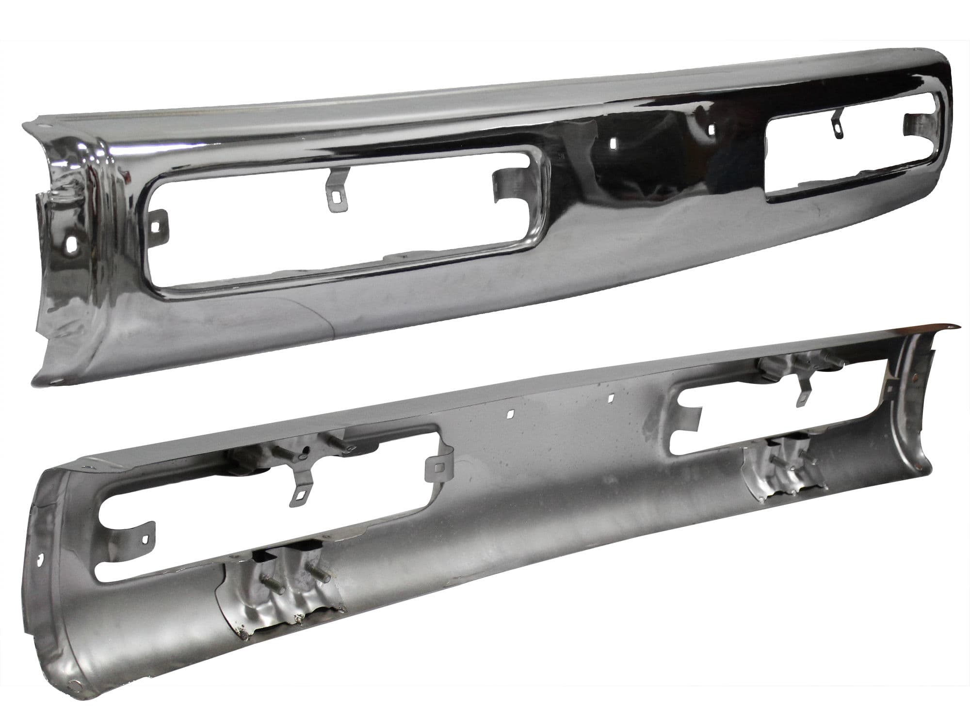 Defensa Delantera Nissan D-21 USA 1993-1997 Cromada