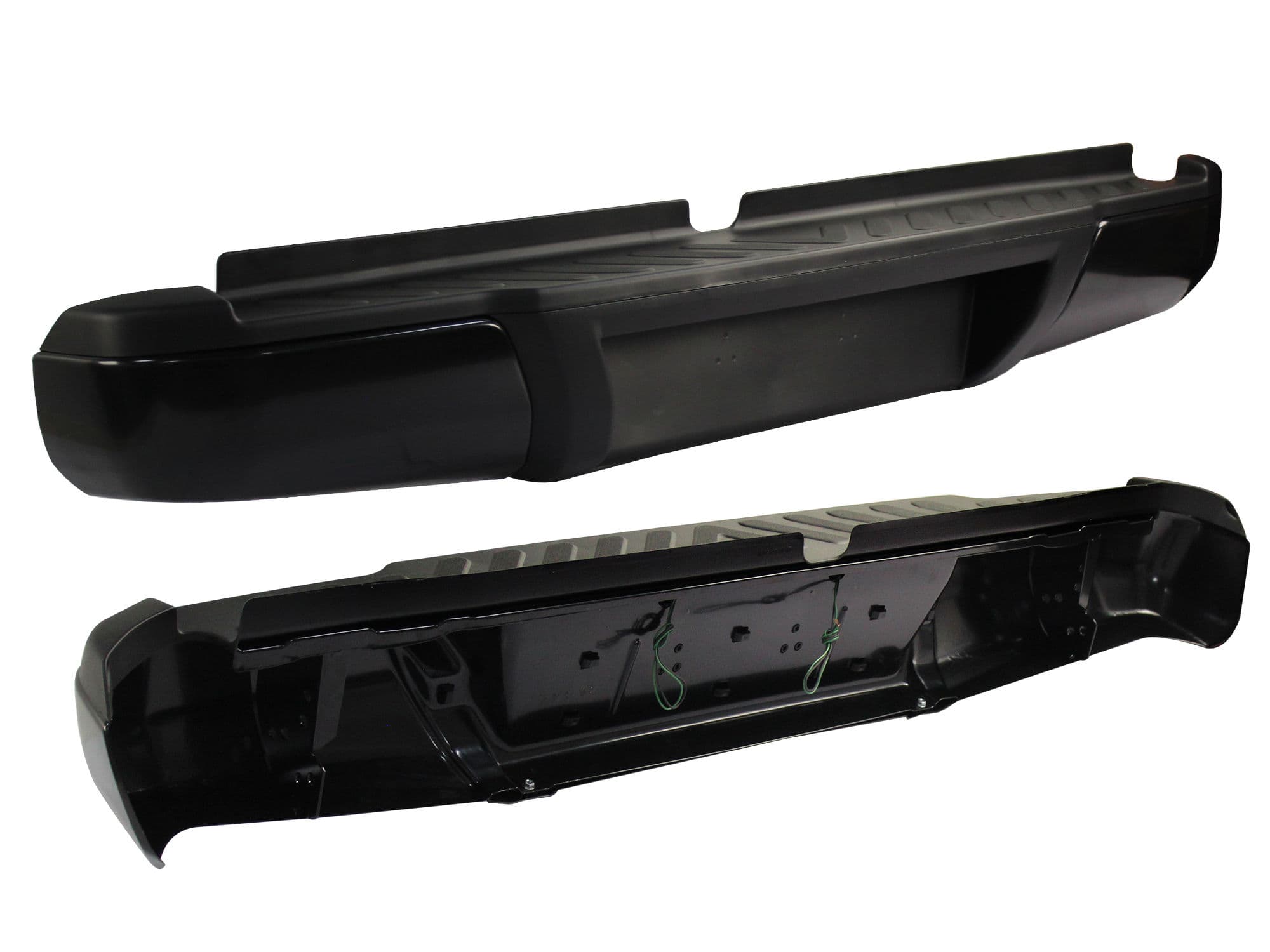 Defensa Trasera Nissan Np-300 (d-23) 2WD 2016-2020 Negra Sin Brackets
