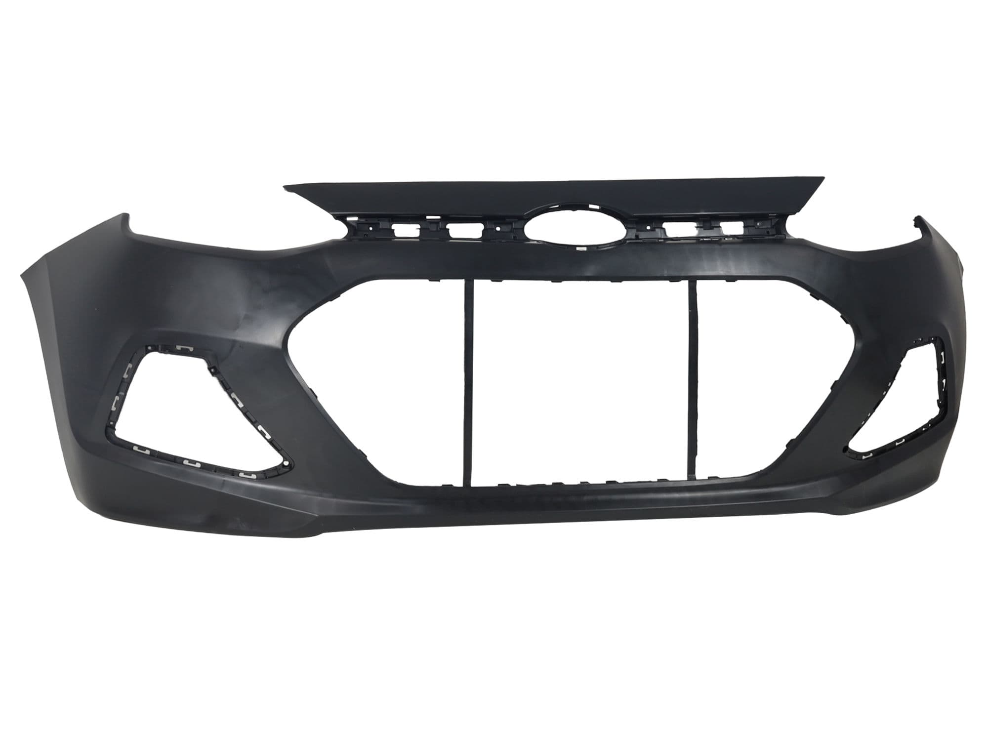 Facia Delantera Con HOYO Para FARO Sin Rejilla Central HYUNDAI GRAND I-10 2015-2017