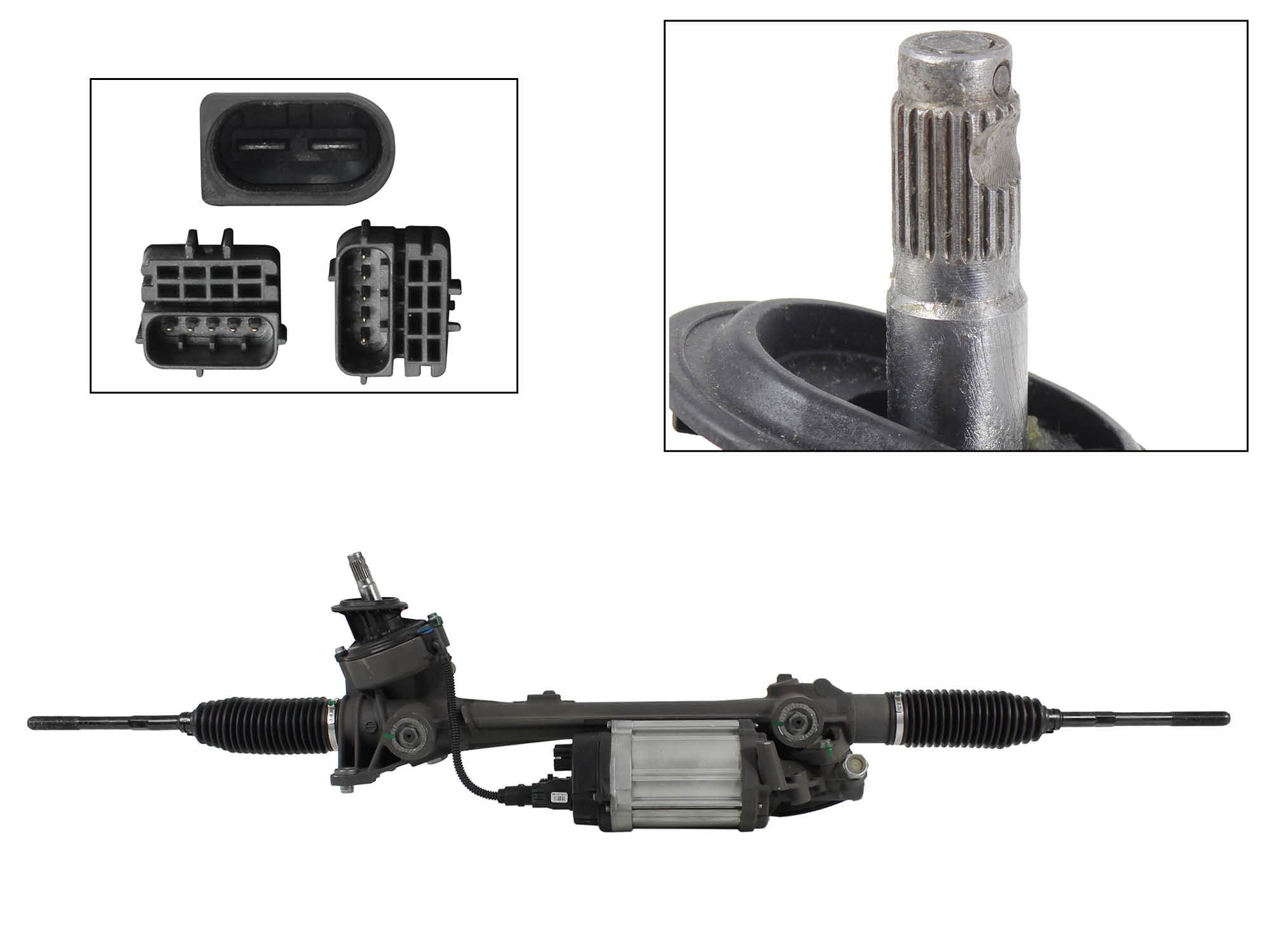 Caja De Direc Electronica C/Modulo Grande C/Sensor C/Biel S/Ter (Jt A6 Gli/Golf A5-A6/Tiguan/Passat) Volkswagen Bora 2.0L 2006 2010