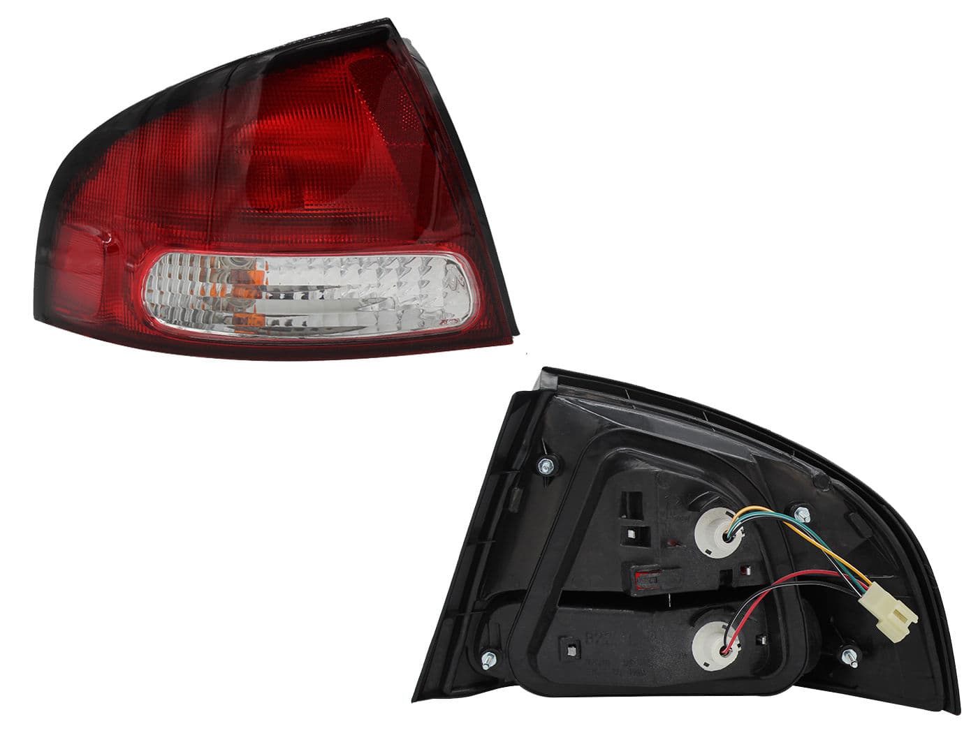 Calavera Izquierda Nissan Sentra B-15 2001-2003 Con Arnés Rojo Blanco