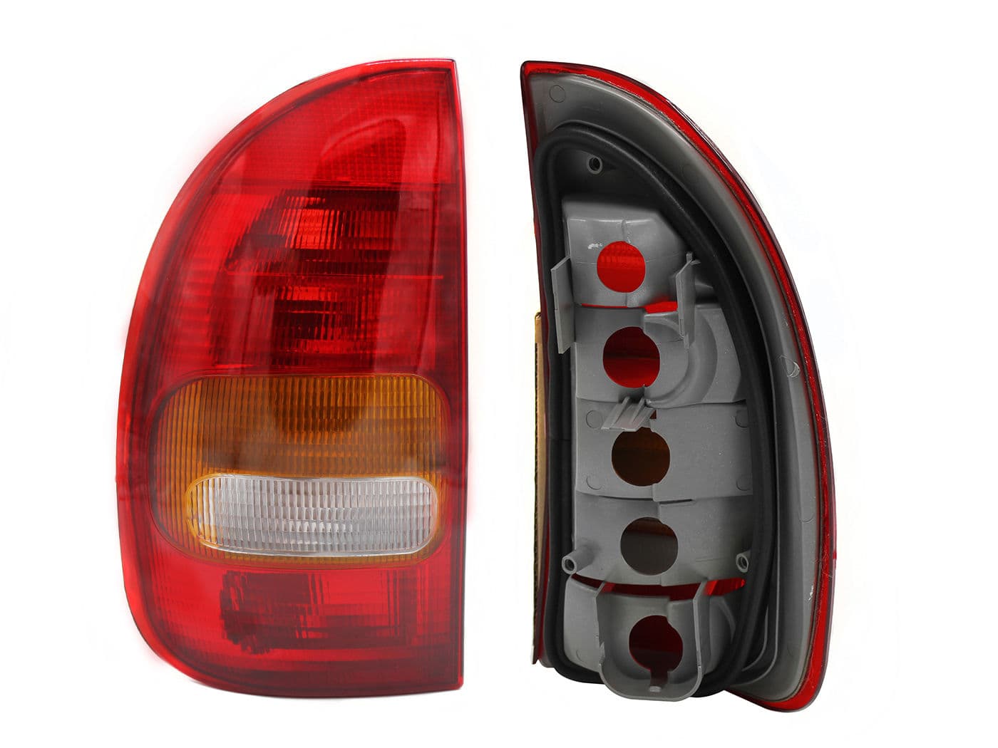 Calavera Izquierda Chevrolet Chevy C-1 5 Puertas 1994-2000 Sin Arnés Rojo Blanco Ámbar