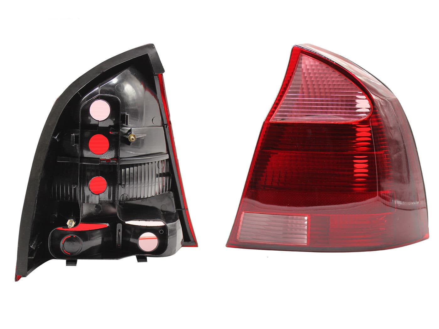 Calavera Derecha Chevrolet Corsa 4 Puertas 2003-2008 Sin Arnés Rojo Rosa