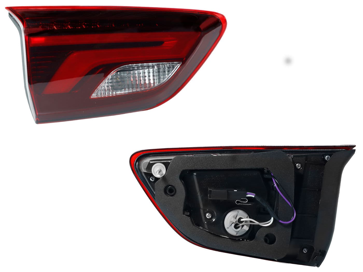 Calavera Izquierda Interior Chevrolet ONIX 2020-2025 Con Arnés Con Led Rojo Blanco