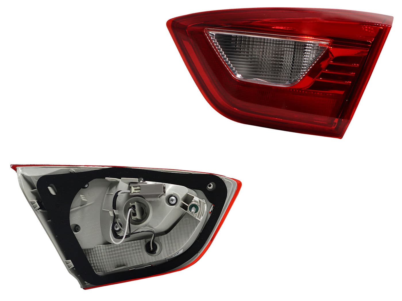 Calavera Derecha Interior Chevrolet Cruze 2016-2018 Con Arnés Clara Rojo Blanco