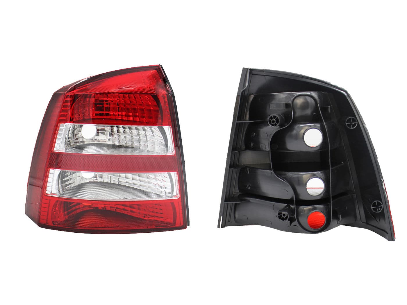 Calavera Izquierda Chevrolet Astra 5 Puertas 2004-2006 Sin Arnés Clara Rojo Blanco