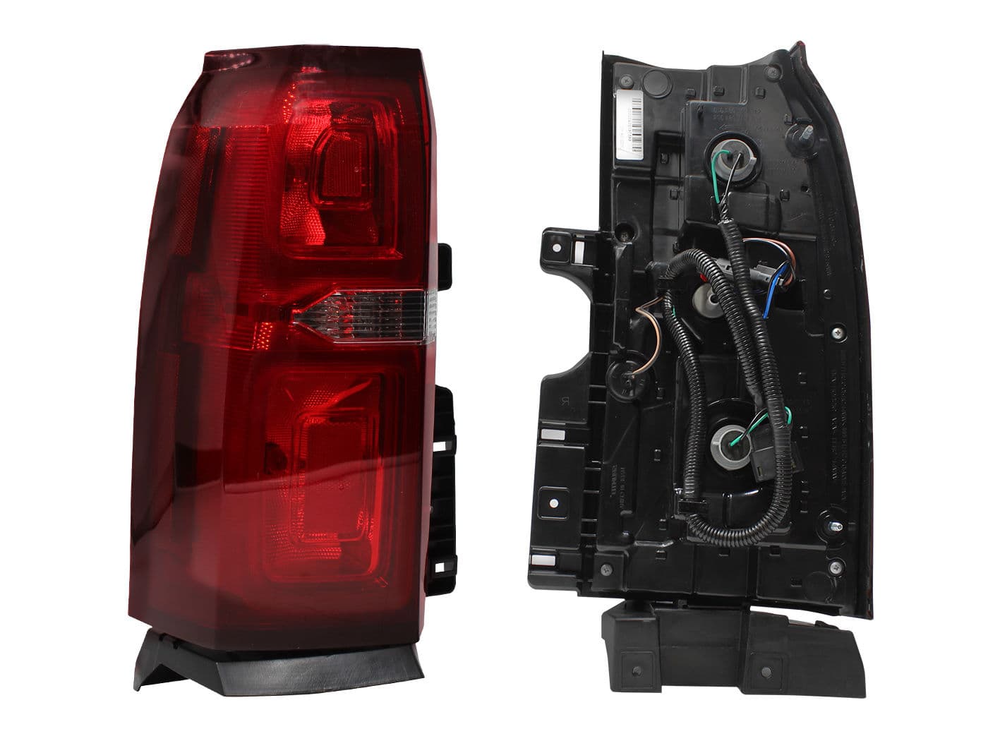 Calavera Izquierda Chevrolet Suburban 2015-2020 Con Arnés Rojo Blanco