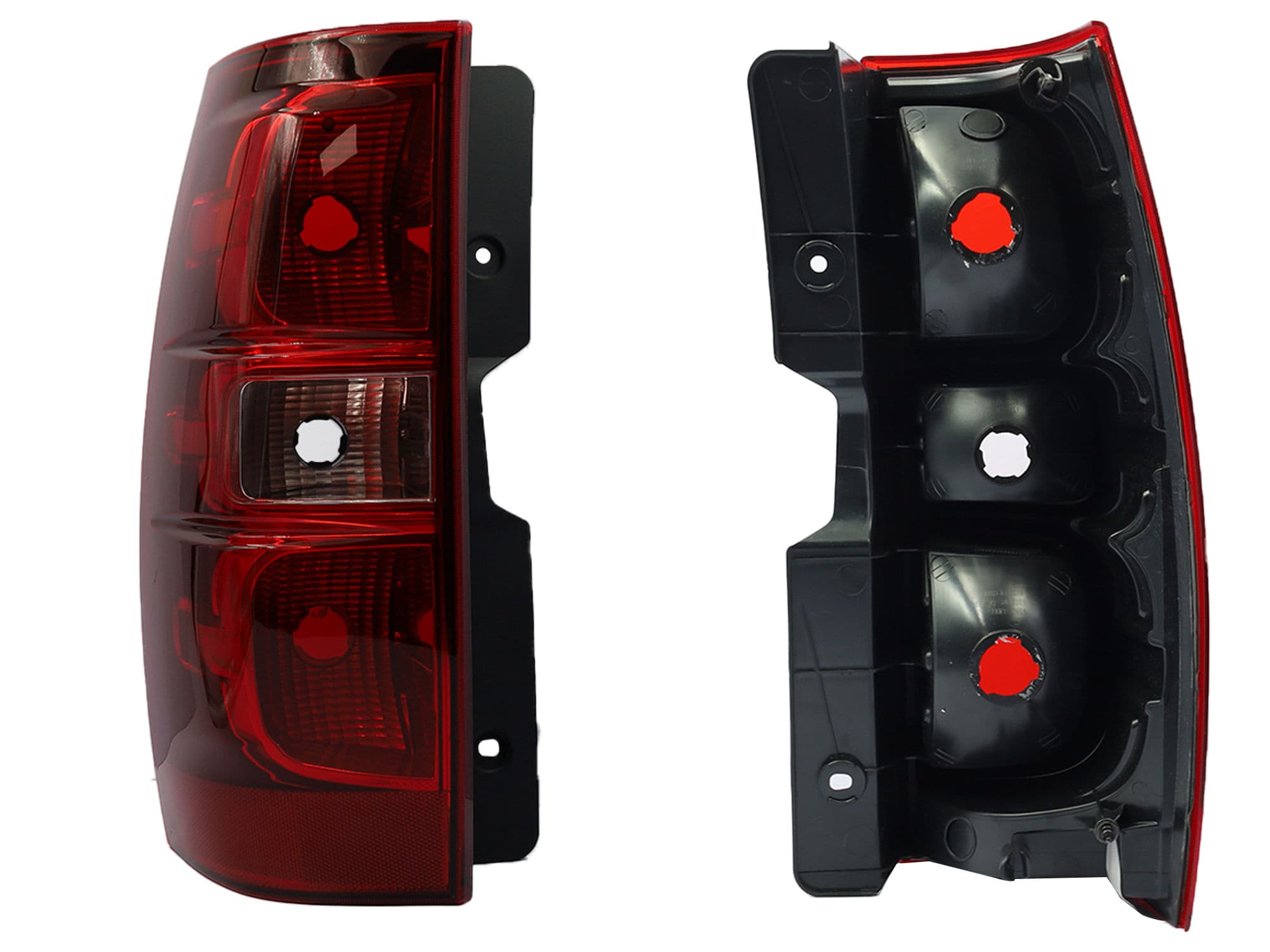 Calavera Izquierda Chevrolet Suburban 2007-2014 Sin Arnés Rojo Blanco