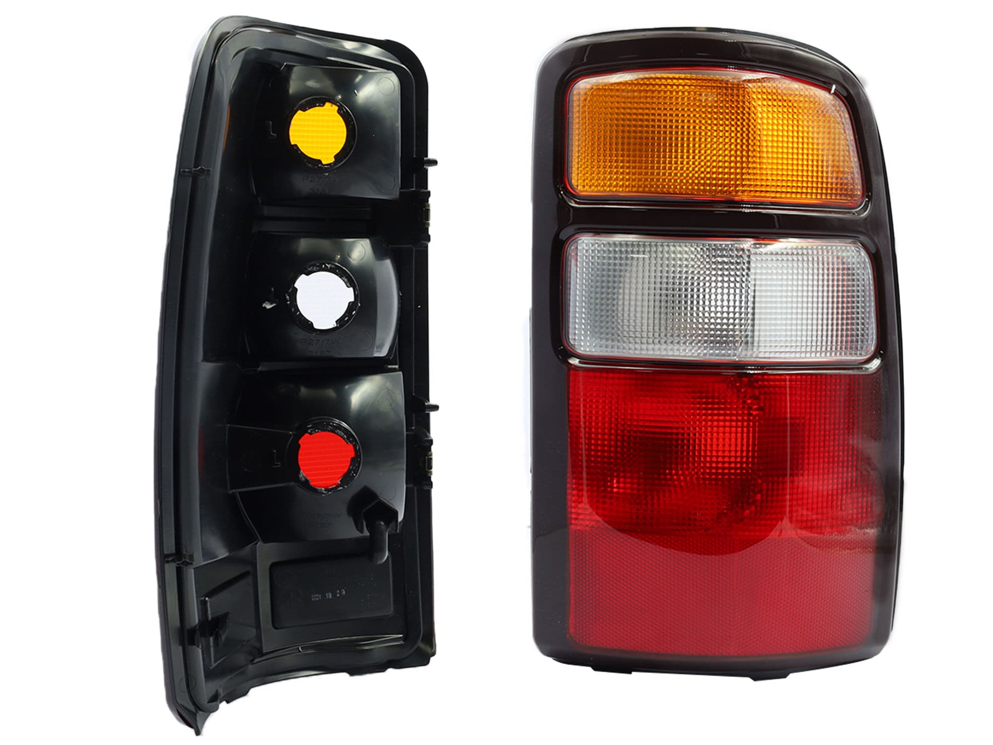 Calavera Derecha Chevrolet Suburban 2000-2006 Sin Arnés Rojo Blanco Ámbar