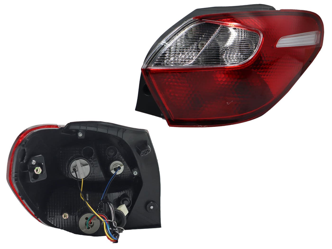 Calavera Derecha Hyundai Grand I-10 5 Puertas 2021-2025 Con Arnés Rojo Blanco