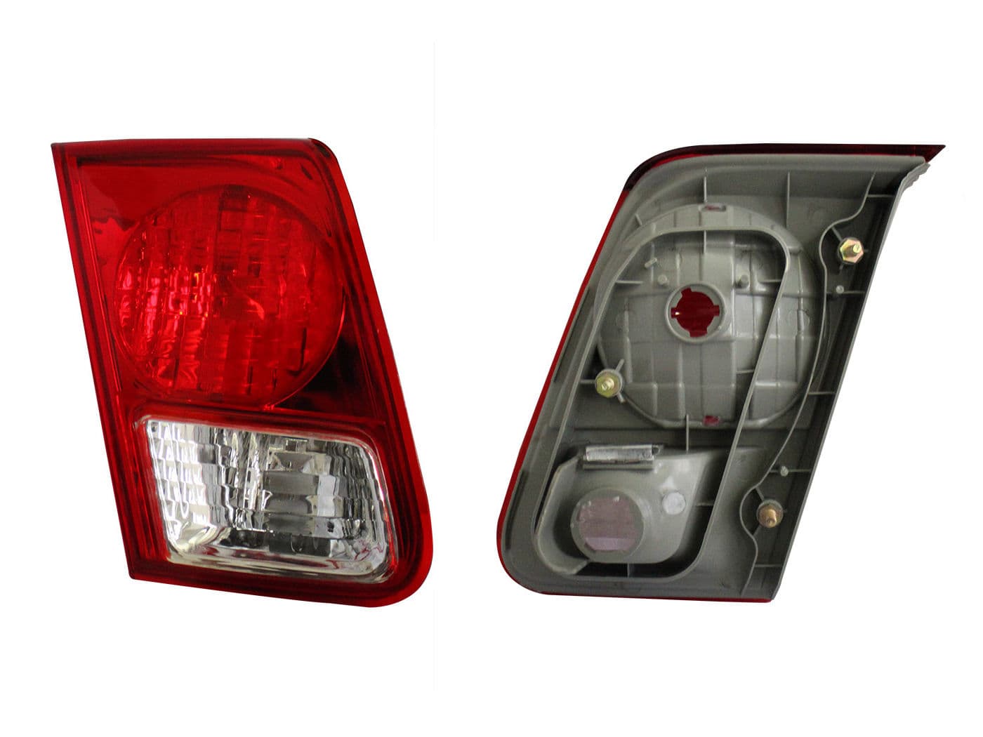 Calavera Izquierda Interior Honda Civic 4 Puertas 2003-2005 Sin Arnés Rojo Blanco