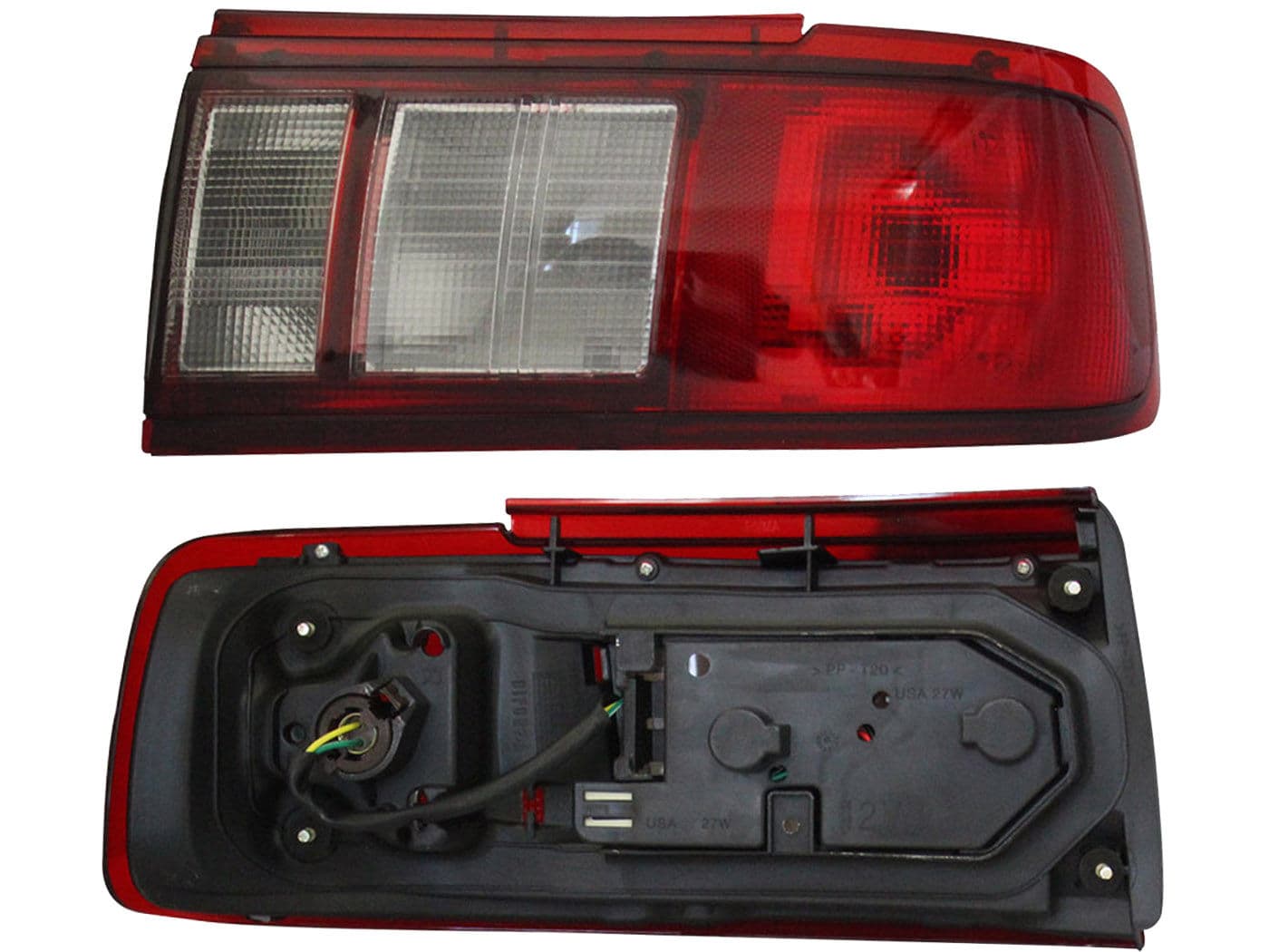 Calavera Derecha Nissan Ts-iii 2001-2004 Con Arnés Rojo Blanco