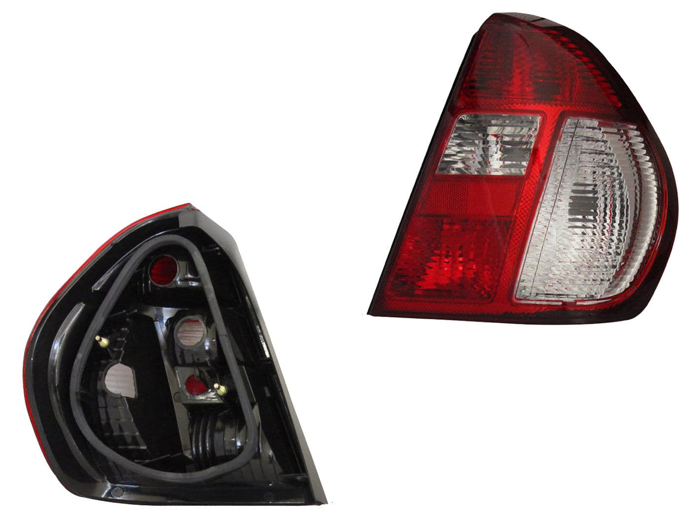 Calavera Derecha Nissan Platina 2007-2010 Sin Arnés Rojo Blanco