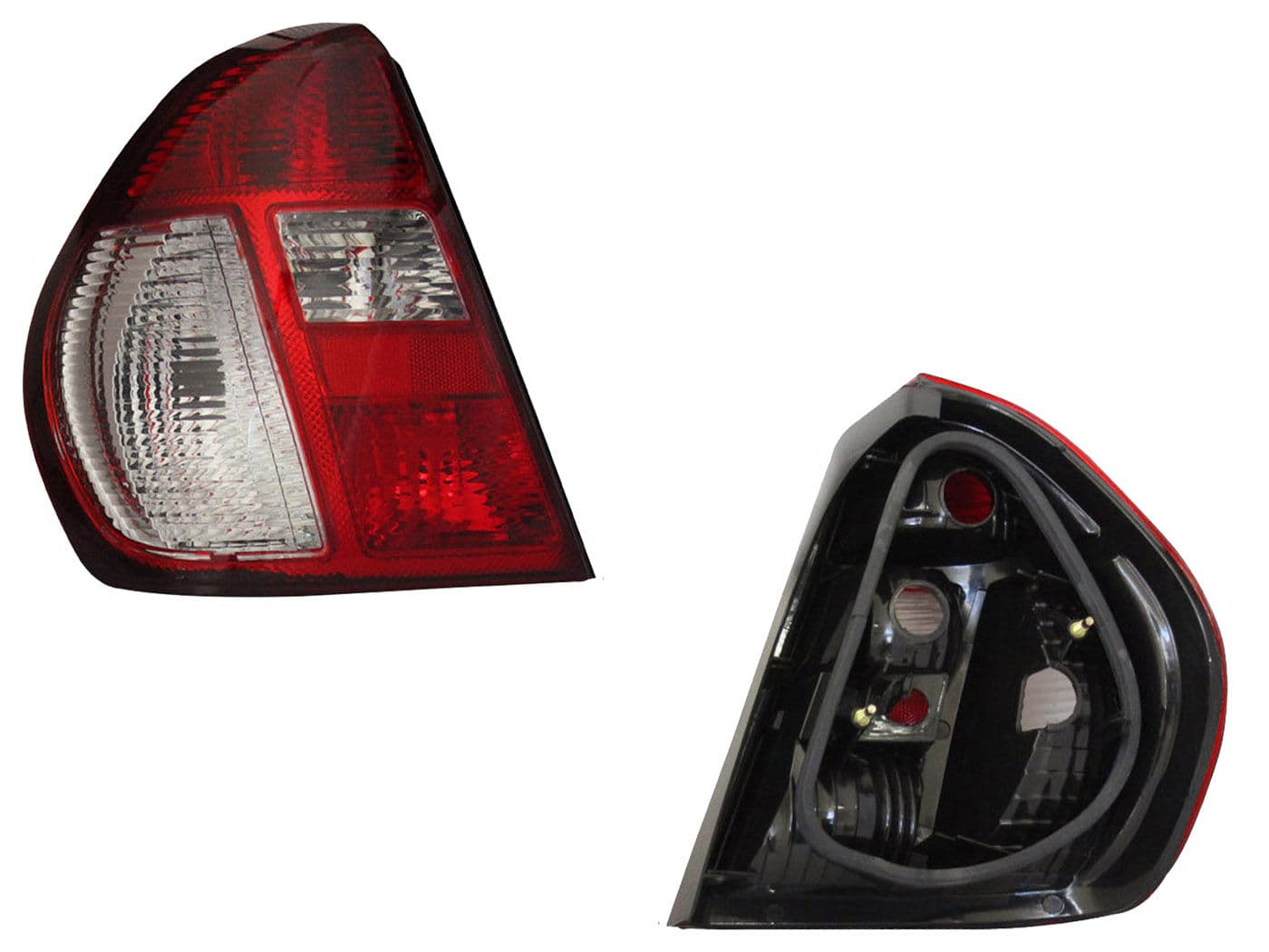 Calavera Izquierda Nissan Platina 2007-2010 Sin Arnés Rojo Blanco