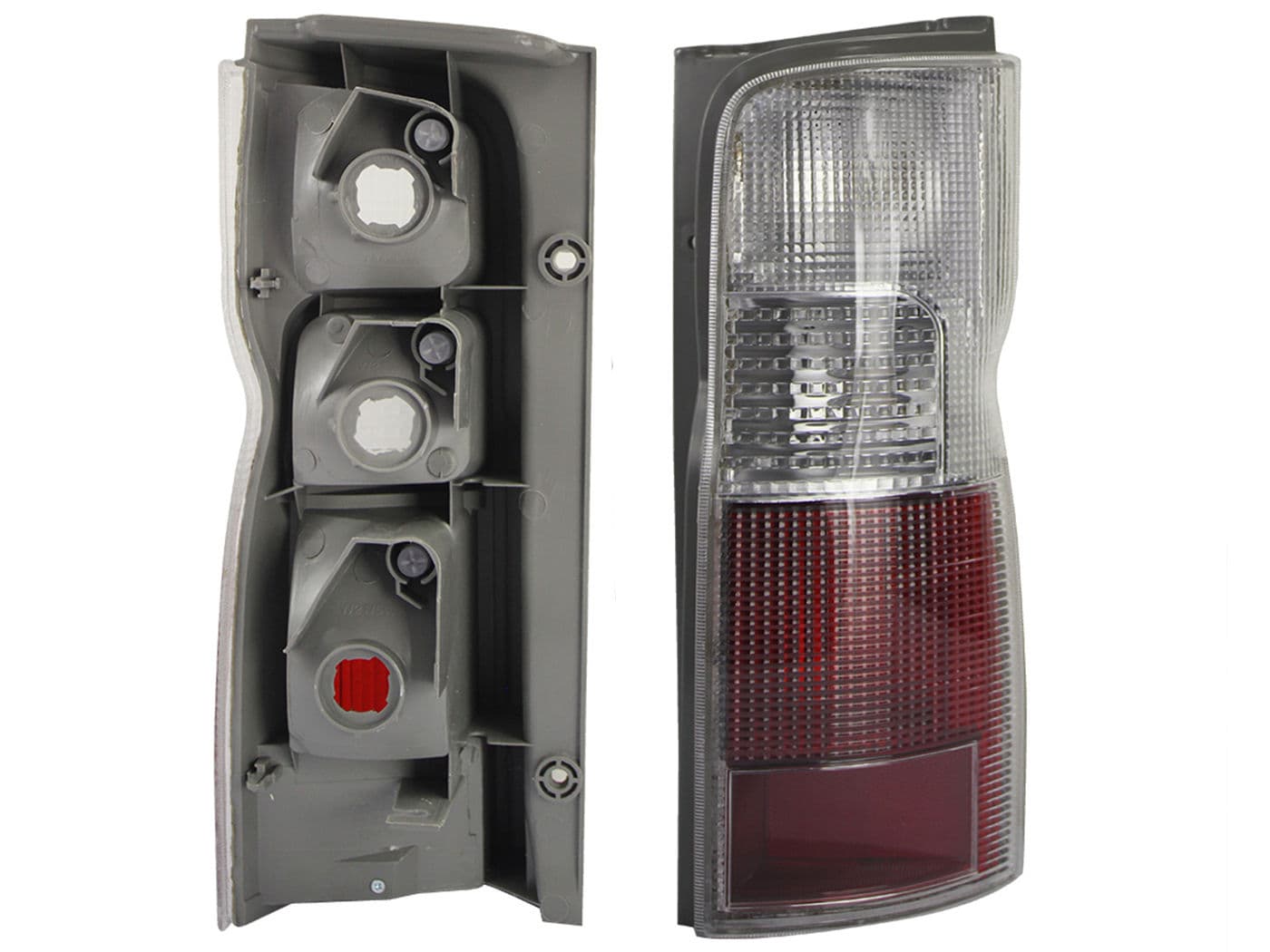 Calavera Derecha Nissan Urvan 2002-2012 Sin Arnés Rojo Blanco