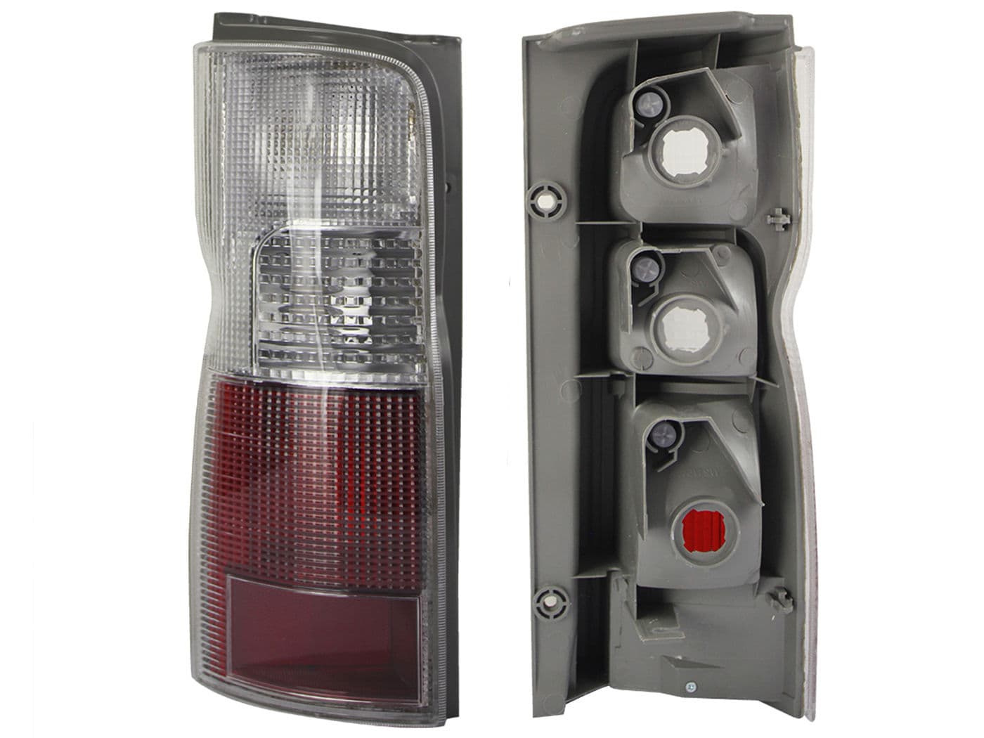 Calavera Izquierda Nissan Urvan 2002-2012 Sin Arnés Rojo Blanco