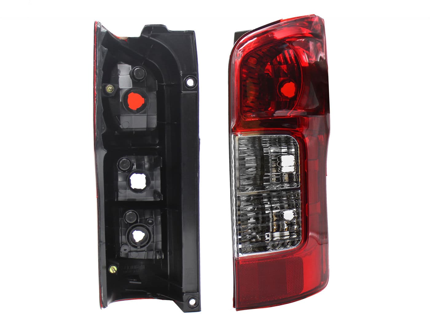 Calavera Derecha Nissan Nv-350 2013-2025 Sin Arnés Rojo Blanco