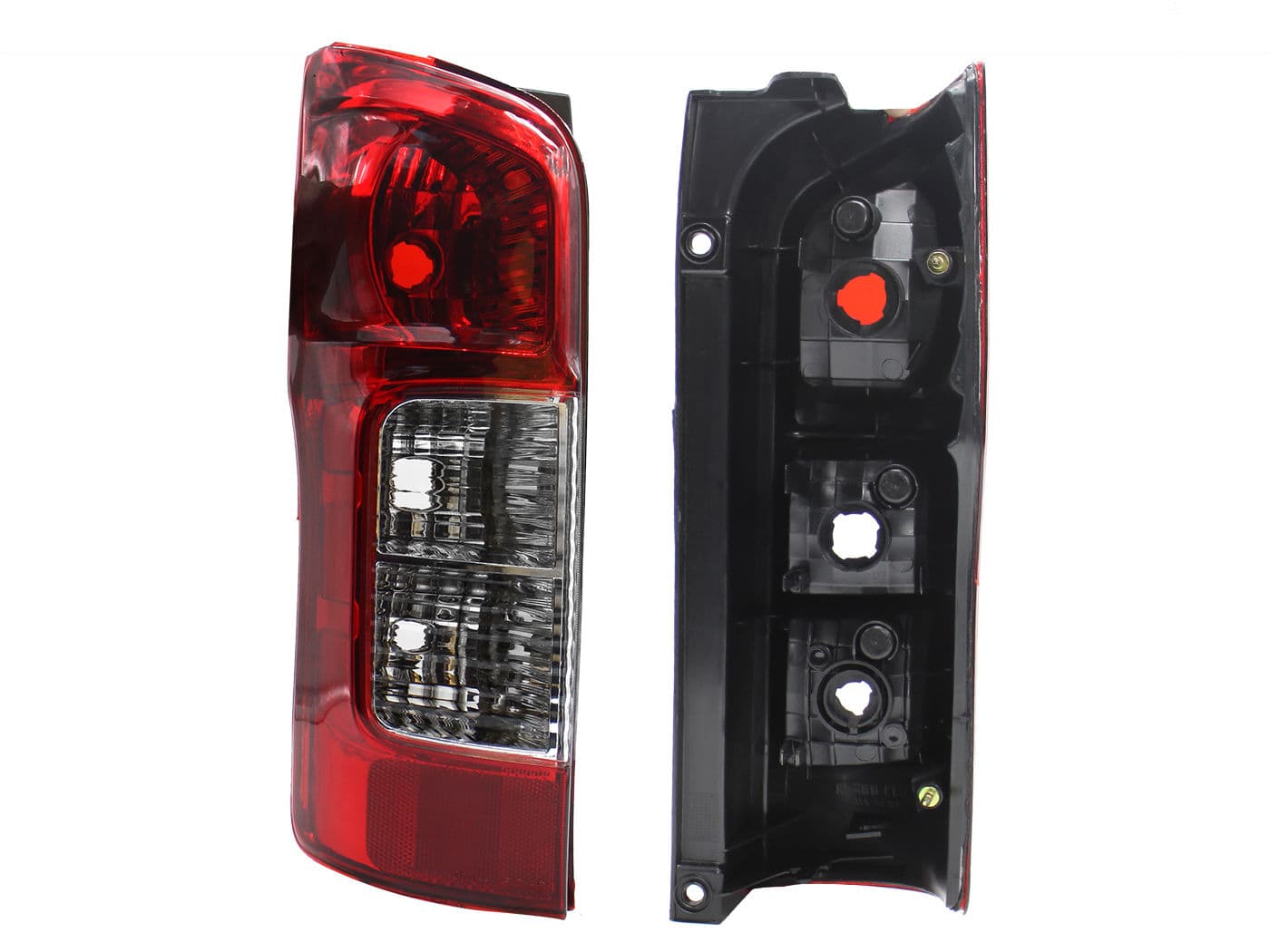 Calavera Izquierda Nissan Nv-350 2013-2025 Sin Arnés Clara Rojo Blanco