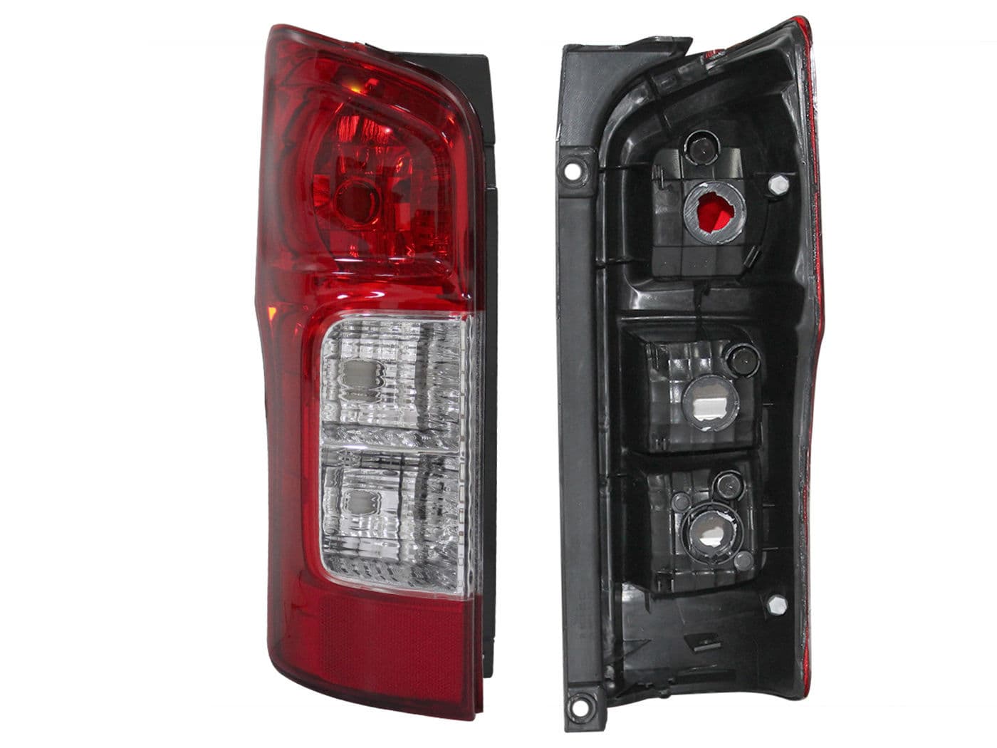 Calavera Izquierda Nissan Nv-350 2013-2025 Sin Arnés Clara Rojo Blanco