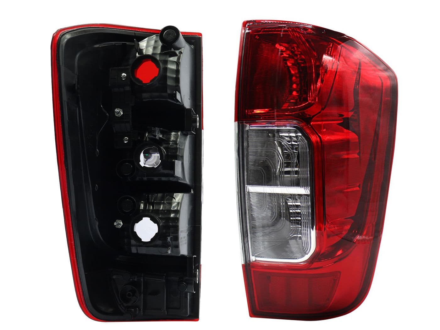 Calavera Derecha Nissan Np-300 Frontier (d-23) 2/4wd SE/LUJO 2016-2025 Sin Arnés Rojo Blanco