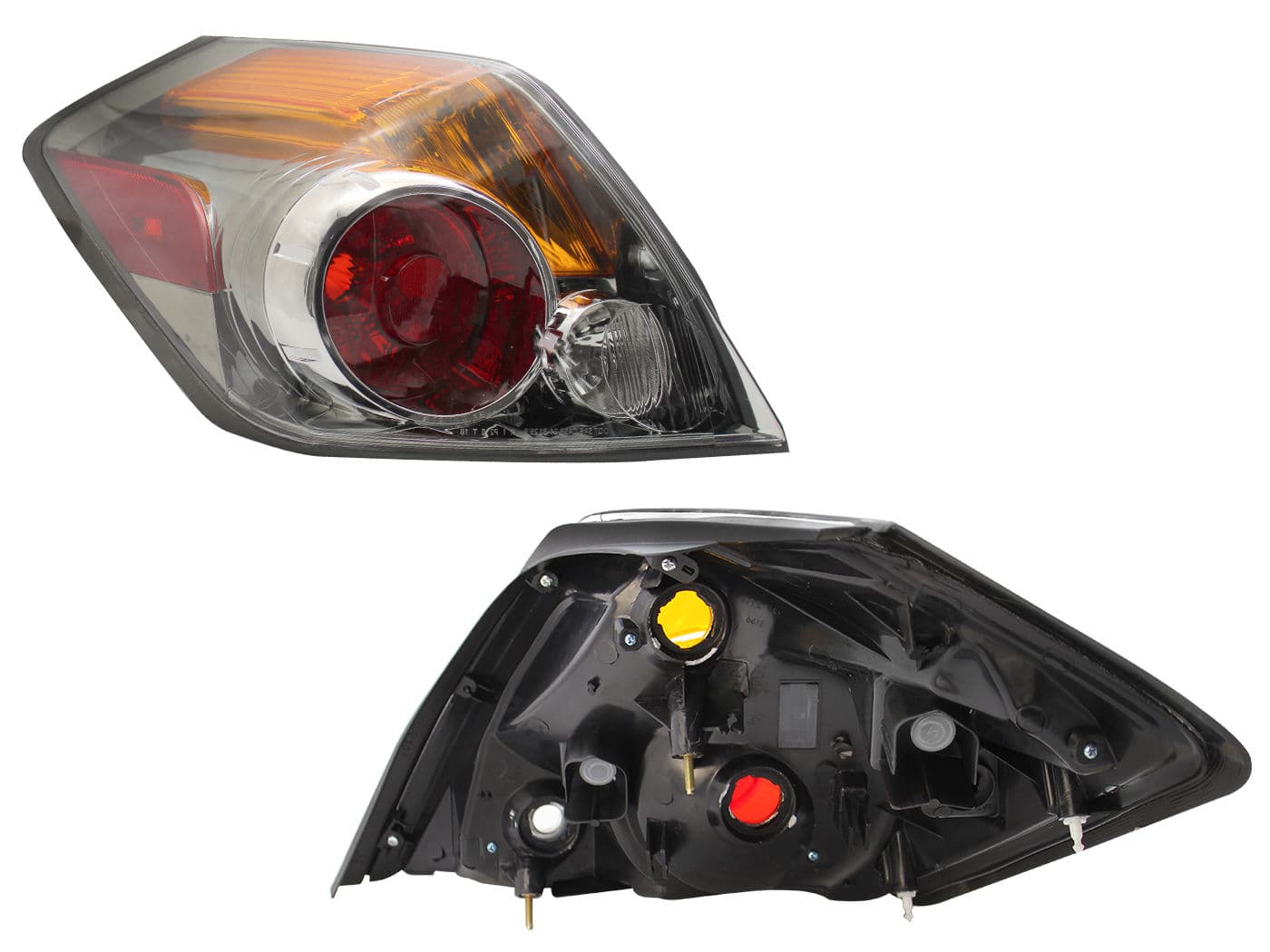 Calavera Izquierda Nissan Altima 4 Puertas 2007-2009 Sin Arnés Rojo Blanco Ámbar