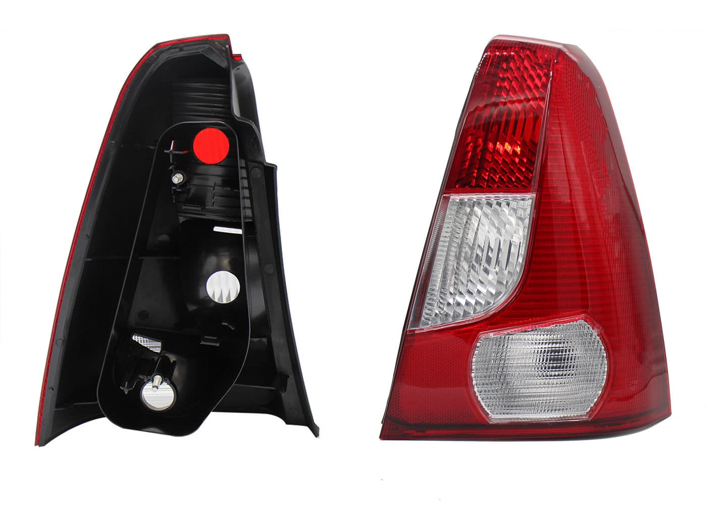 Calavera Derecha Nissan Aprio 2008-2010 Sin Arnés Rojo Blanco