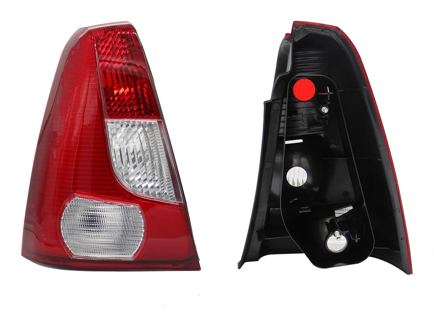 Calavera Izquierda Nissan Aprio 2008-2010 Sin Arnés Rojo Blanco