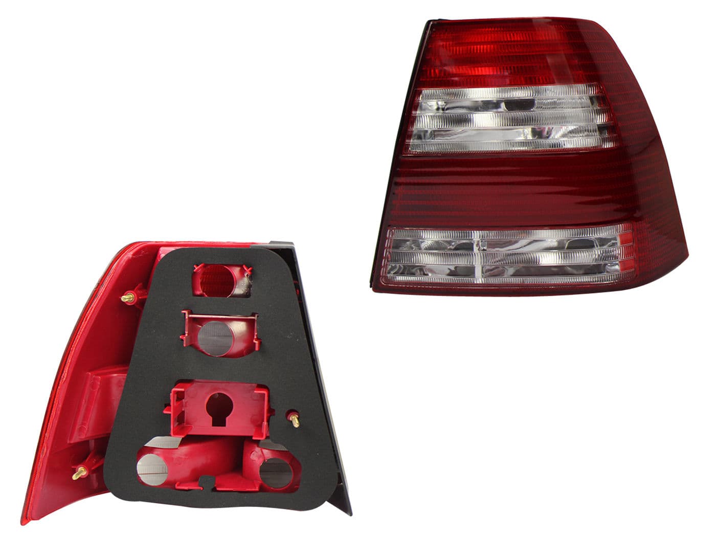 Calavera Derecha Volkswagen Jetta A4 2004-2007 Sin Arnés Rojo Blanco