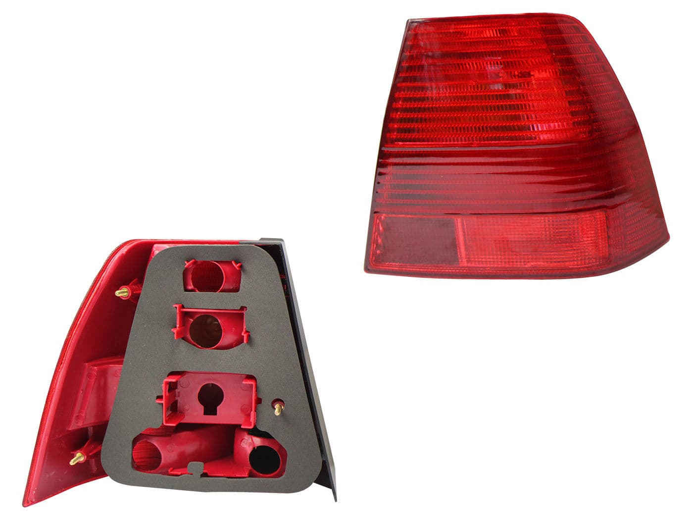 Calavera Derecha Volkswagen Jetta A4 1999-2003 Sin Arnés Rojo