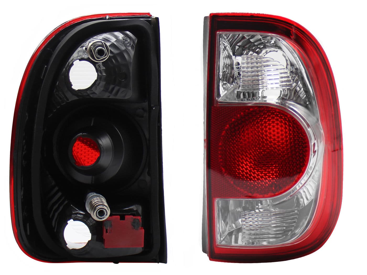 Calavera Derecha Volkswagen Pointer Pick-up 2006-2009 Sin Arnés Clara Rojo Blanco
