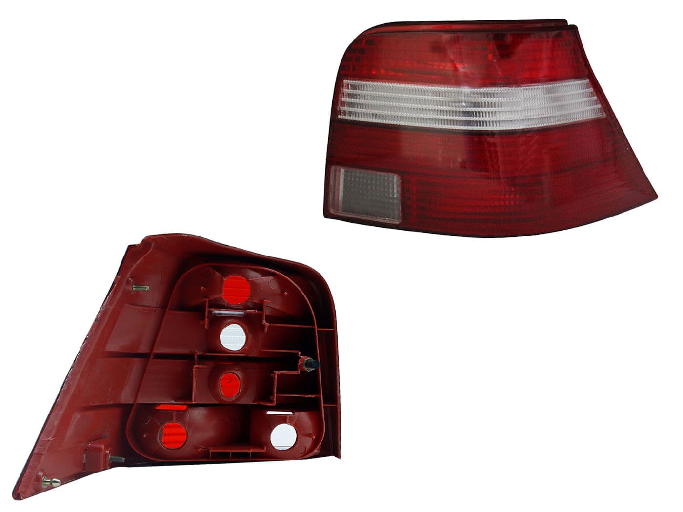 Calavera Derecha Volkswagen GOLF A4 2005-2007 Sin Arnés Clara Rojo Blanco