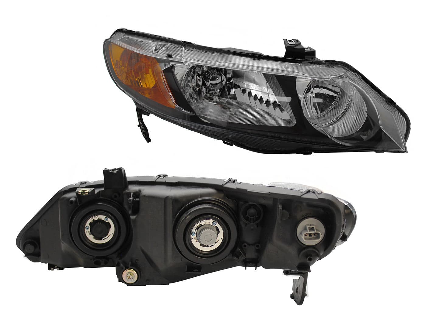 Faro Derecho Honda CIVIC 4 Puertas 2006-2011 Cuarto Ámbar