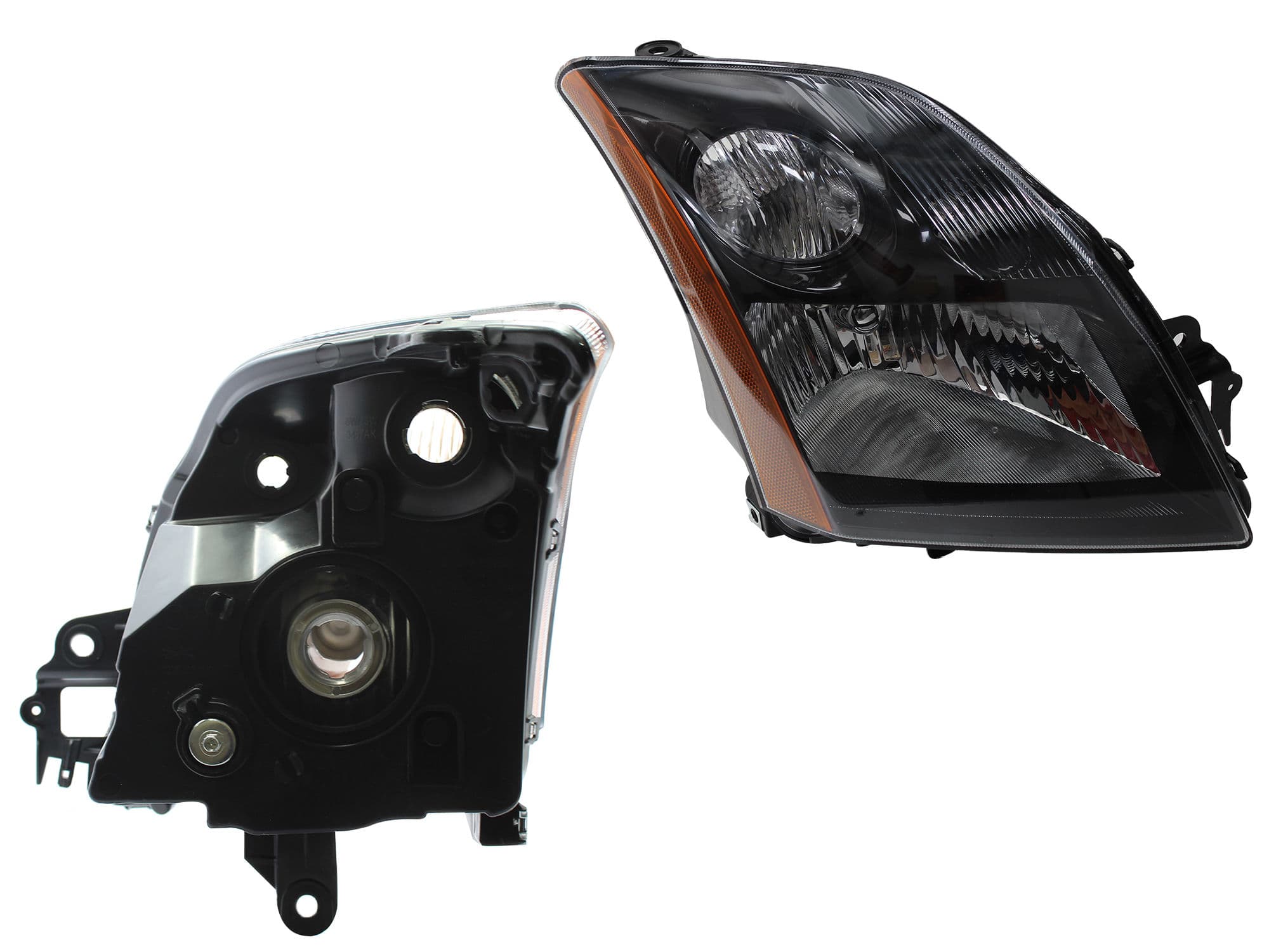 Faro Derecho Nissan SENTRA B-16 SE-R 2007-2009 Con Mica Ámbar