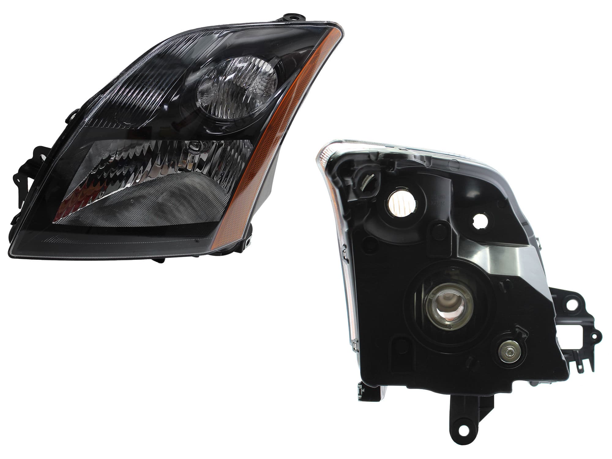 Faro Izquierdo Nissan SENTRA B-16 SE-R 2007-2009 Con Mica Ámbar