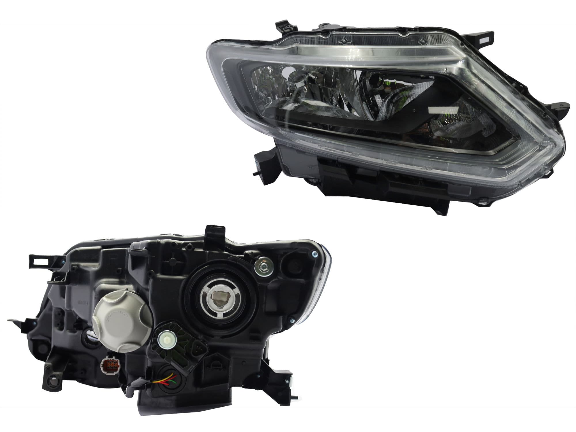Faro Derecho Nissan X-TRAIL SENSE/ADVANCE 2015-2017 Con Led Con Motor